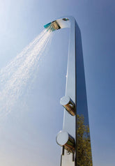 Bossini Arch colonne de douche d'extérieure avec lave-pieds L00861
